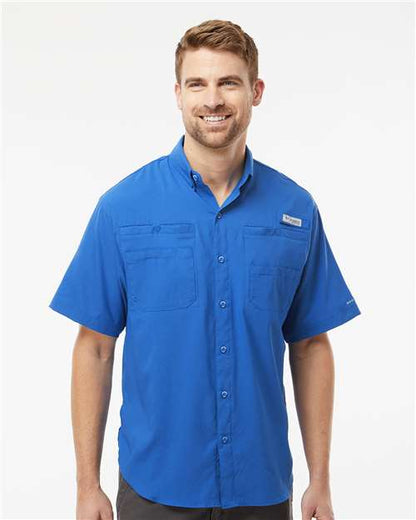 Columbia PFG Tamiami™ II Short Sleeve Shirt 128705 Custom Embroidered Business Logo