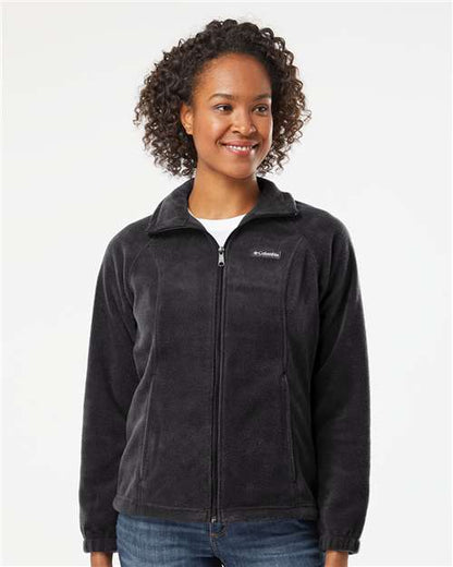 Columbia Women’s Benton Springs™ Fleece Full-Zip Jacket 137211 Custom Embroidered Business Logo