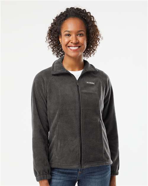 Columbia Women’s Benton Springs™ Fleece Full-Zip Jacket 137211 Custom Embroidered Business Logo