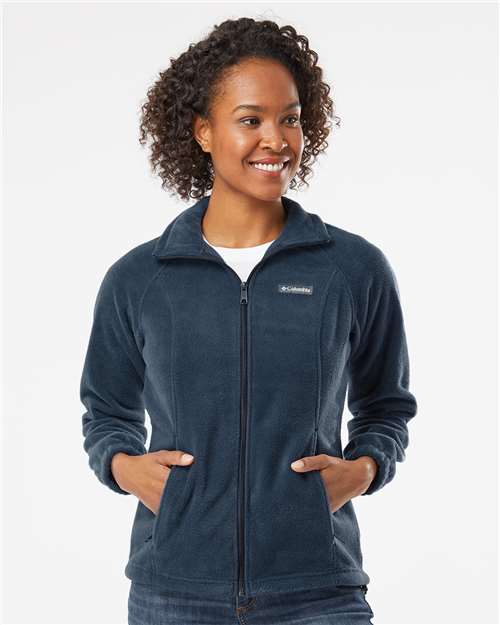 Columbia Women’s Benton Springs™ Fleece Full-Zip Jacket 137211 Custom Embroidered Business Logo