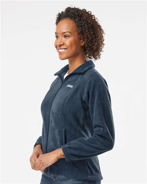 Columbia Women’s Benton Springs™ Fleece Full-Zip Jacket 137211 Custom Embroidered Business Logo