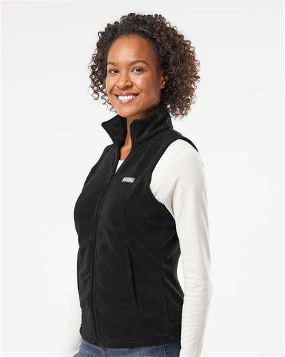 Columbia Women’s Benton Springs™ Fleece Vest 137212 Custom Embroidered Business Logo