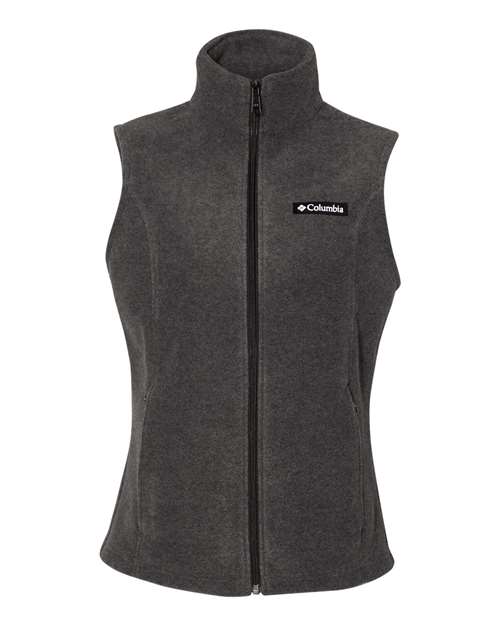 Columbia Women’s Benton Springs™ Fleece Vest 137212 Custom Embroidered Business Logo