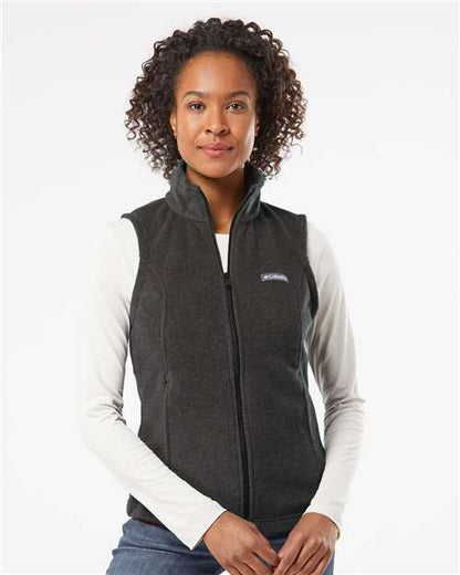 Columbia Women’s Benton Springs™ Fleece Vest 137212 Custom Embroidered Business Logo