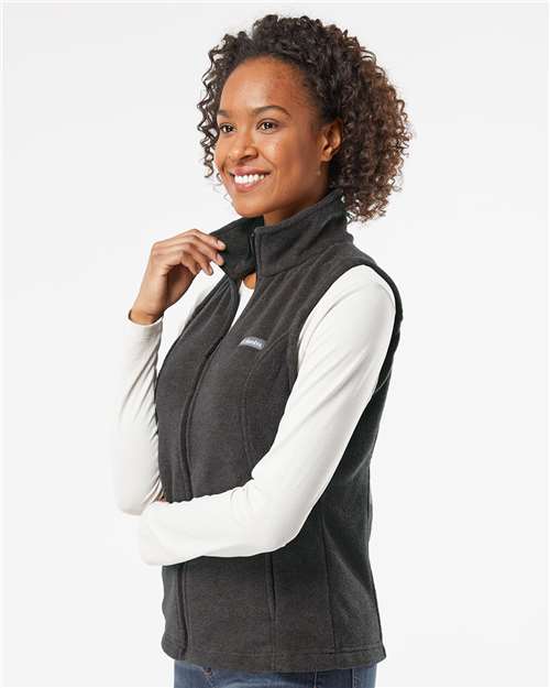 Columbia Women’s Benton Springs™ Fleece Vest 137212 Custom Embroidered Business Logo