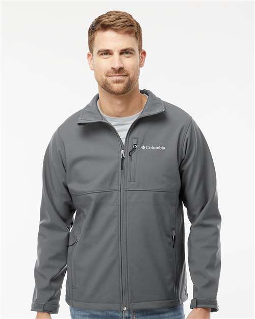 Columbia Ascender™ Softshell Jacket 155653 Custom Embroidered Business Logo