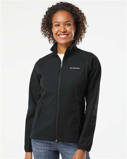 Columbia Women’s Kruser Ridge™ Softshell Jacket 177191 Custom Embroidered Business Logo