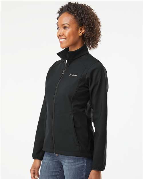 Columbia Women’s Kruser Ridge™ Softshell Jacket 177191 Custom Embroidered Business Logo