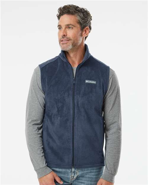 Columbia Steens Mountain™ Fleece Vest 163926 Custom Embroidered Business Logo