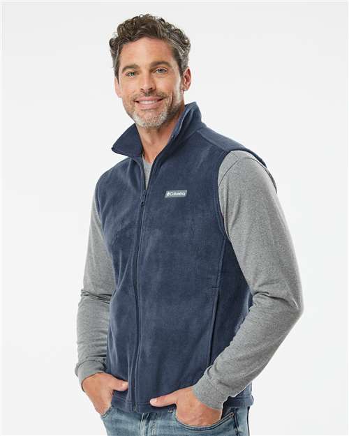 Columbia Steens Mountain™ Fleece Vest 163926 Custom Embroidered Business Logo