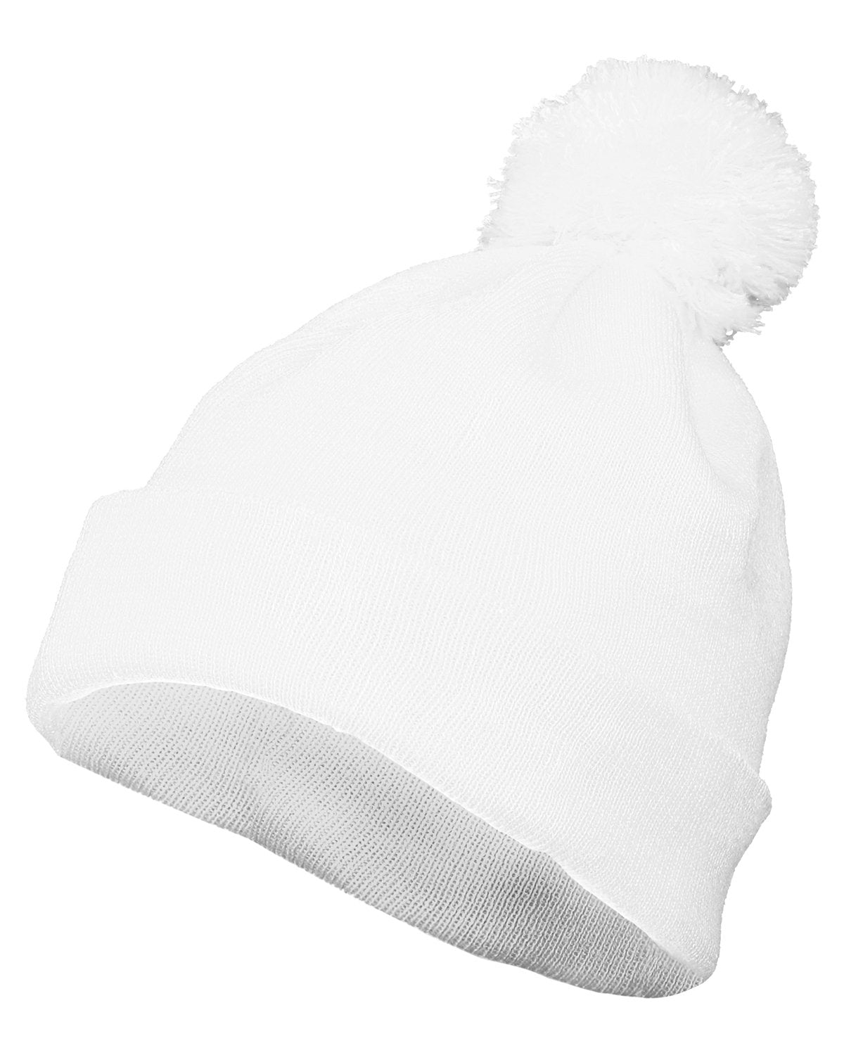 Augusta Sportswear Two Layer Acrylic Knit Pom Beanie 6816