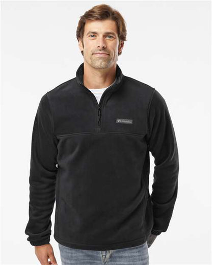 Columbia Steens Mountain™ Fleece Quarter-Zip Pullover 162019 Custom Embroidered Business Logo