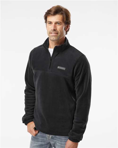 Columbia Steens Mountain™ Fleece Quarter-Zip Pullover 162019 Custom Embroidered Business Logo