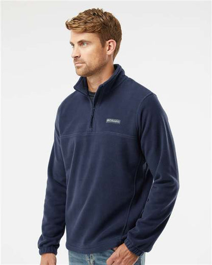 Columbia Steens Mountain™ Fleece Quarter-Zip Pullover 162019 Custom Embroidered Business Logo