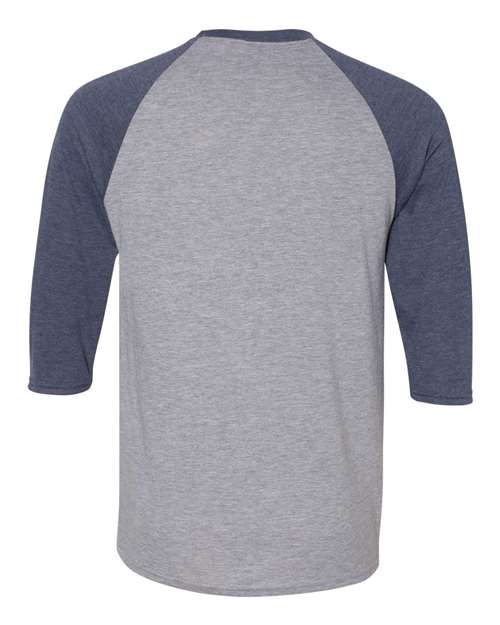 Anvil Triblend Raglan Three-Quarter Sleeve T-Shirt 6755