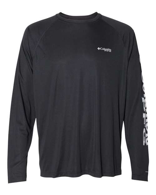 Columbia PFG Terminal Tackle™ Long Sleeve T-Shirt 138826 Custom Embroidered Business Logo