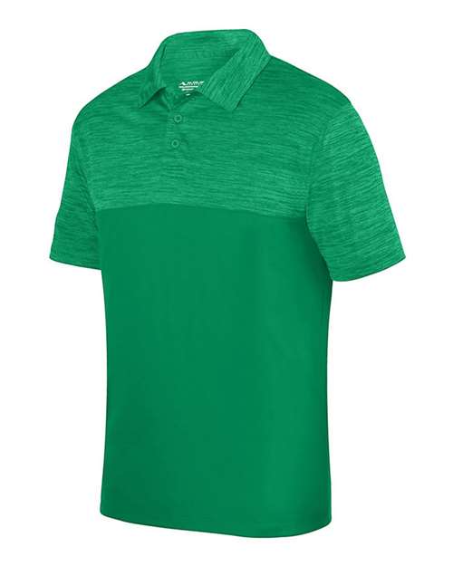 Custom EmbroideredAugusta Sportswear Unisex Shadow Tonal Heather Polo 6484 Kelly