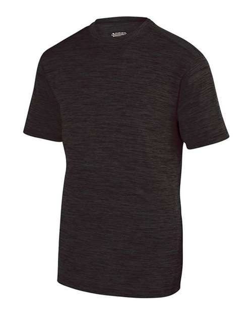Custom EmbroideredAugusta Sportswear Unisex Shadow Tonal Heather Training T-Shirt 6485 Black
