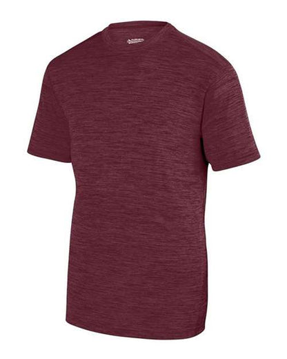Custom EmbroideredAugusta Sportswear Unisex Shadow Tonal Heather Training T-Shirt 6485 Maroon
