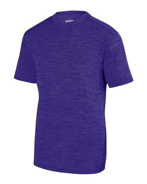 Custom EmbroideredAugusta Sportswear Unisex Shadow Tonal Heather Training T-Shirt 6485 Purple