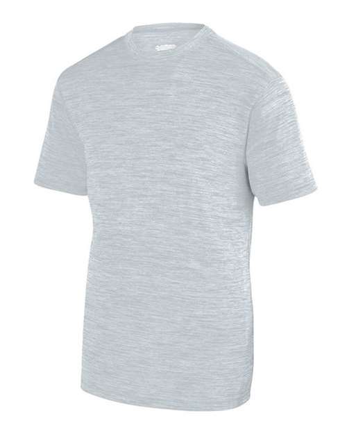 Custom EmbroideredAugusta Sportswear Unisex Shadow Tonal Heather Training T-Shirt 6485 Silver