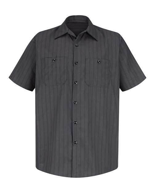 Red Kap Premium Short Sleeve Work Shirt SP20 Custom Embroidered Business Logo