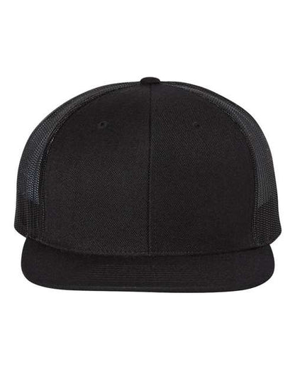 Richardson Wool Blend Flat Bill Trucker Cap 511