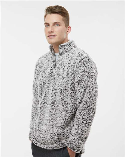 J. America Sherpa Quarter-Zip Pullover 8454