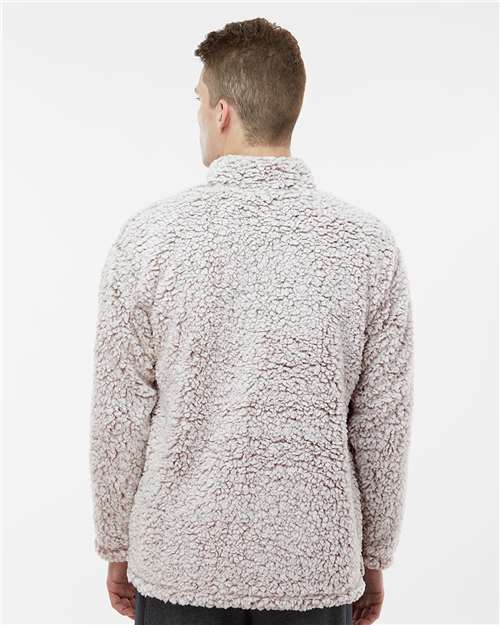 J. America Sherpa Quarter-Zip Pullover 8454