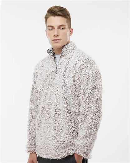 J. America Sherpa Quarter-Zip Pullover 8454