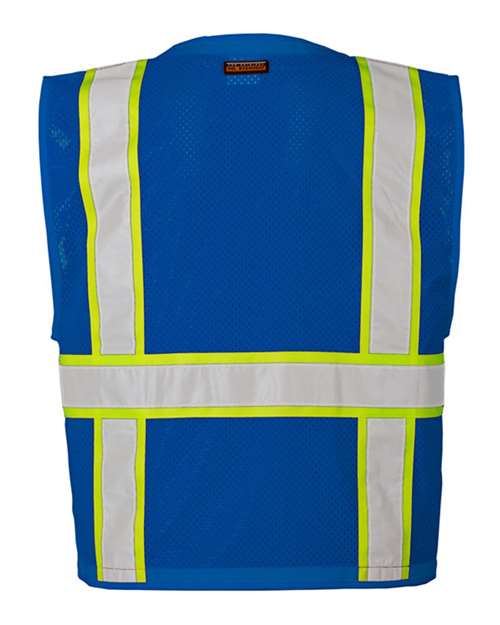 Kishigo EV Series® Enhanced Visibility Multi-Pocket Mesh Vest B100-111