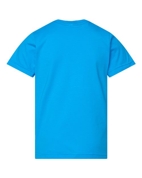 LAT Youth Fine Jersey Tee 6101 Turquoise