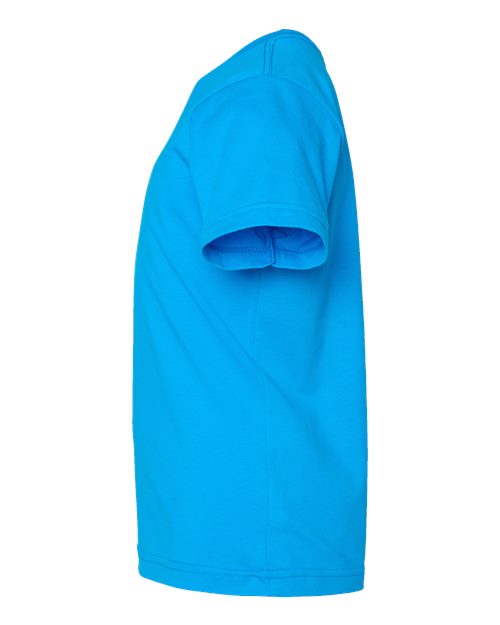 LAT Youth Fine Jersey Tee 6101 Turquoise