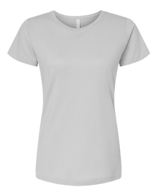 LAT Women's Fine Jersey Tee 3516 Silver