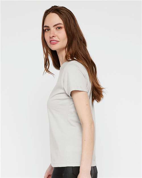 LAT Women's Fine Jersey Tee 3516 Silver