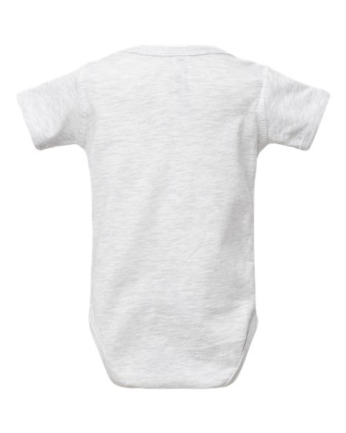 Rabbit Skins Infant Fine Jersey Bodysuit 4424 Ash