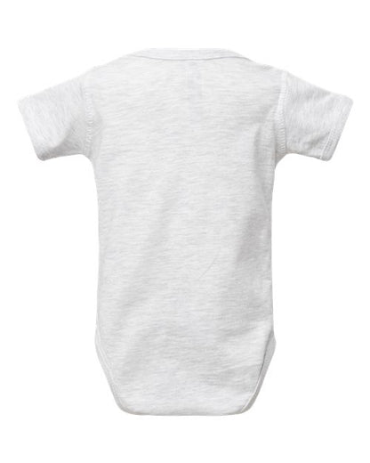 Rabbit Skins Infant Fine Jersey Bodysuit 4424 Ash