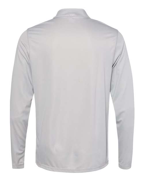 Custom EmbroideredAugusta Sportswear Men's Attain Color Secure Performance Quarter-Zip Pullover 6683 Silver