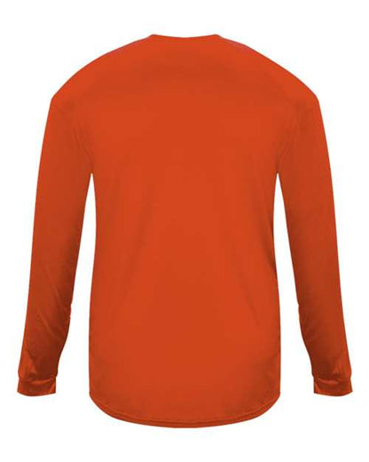 Custom EmbroideredBadger Men's Ultimate SoftLock Long Sleeve T-Shirt 4524 Burnt Orange