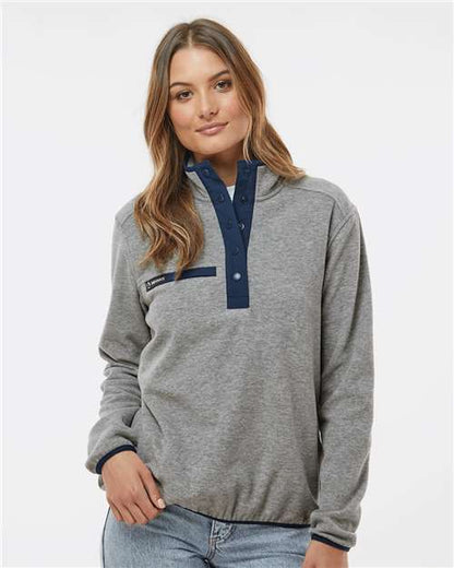 DRI DUCK Women's Denali Mountain Fleece Pullover 9340 Custom Embroidered Business Logo