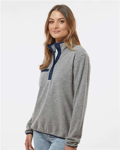 DRI DUCK Women's Denali Mountain Fleece Pullover 9340 Custom Embroidered Business Logo