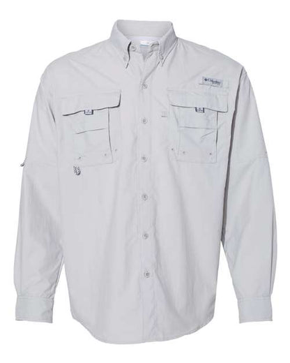 Columbia PFG Bahama™ II Long Sleeve Shirt 101162 Custom Embroidered Business Logo