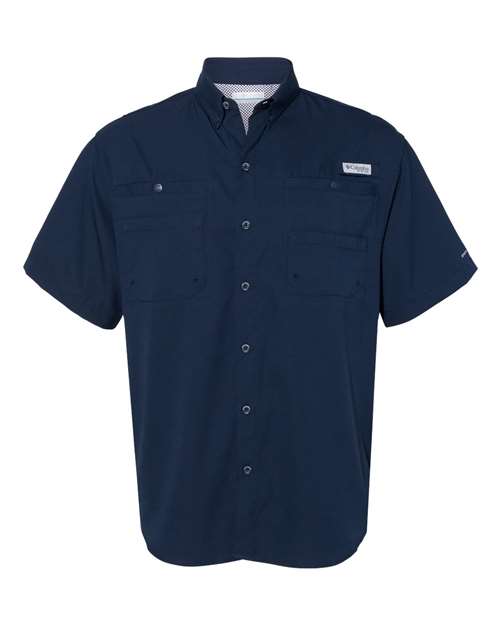 Columbia PFG Tamiami™ II Short Sleeve Shirt 128705 Custom Embroidered Business Logo