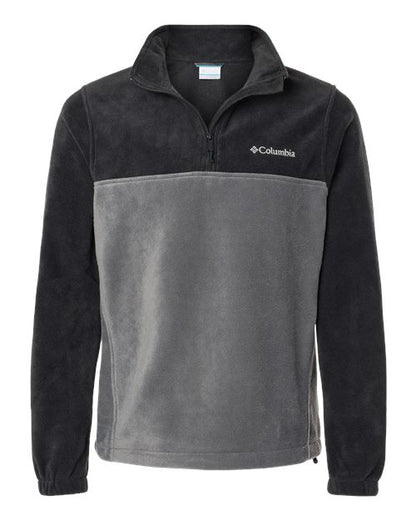 Columbia Steens Mountain™ Fleece Quarter-Zip Pullover 162019 Custom Embroidered Business Logo