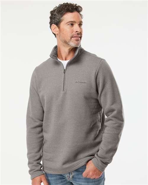 Columbia Great Hart Mountain™ III Half-Zip Pullover 162523 Custom Embroidered Business Logo