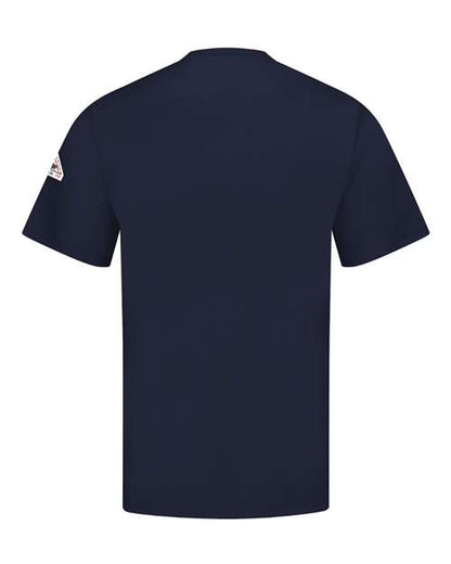 Custom EmbroideredBulwark Men's Flame-Resistant Excel FR Shirt 6769 Navy