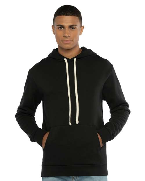 Custom Embroidered  Next Level Santa Barbara Hoodie 9303 Black