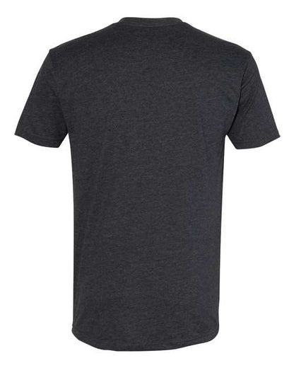 Next Level Sueded T-Shirt 6410 Heather Charcoal