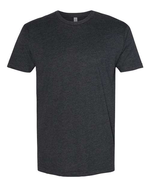 Next Level Sueded T-Shirt 6410 Heather Charcoal