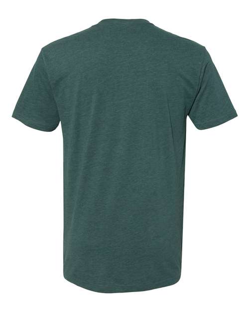 Next Level Sueded T-Shirt 6410 Heather Forest Green
